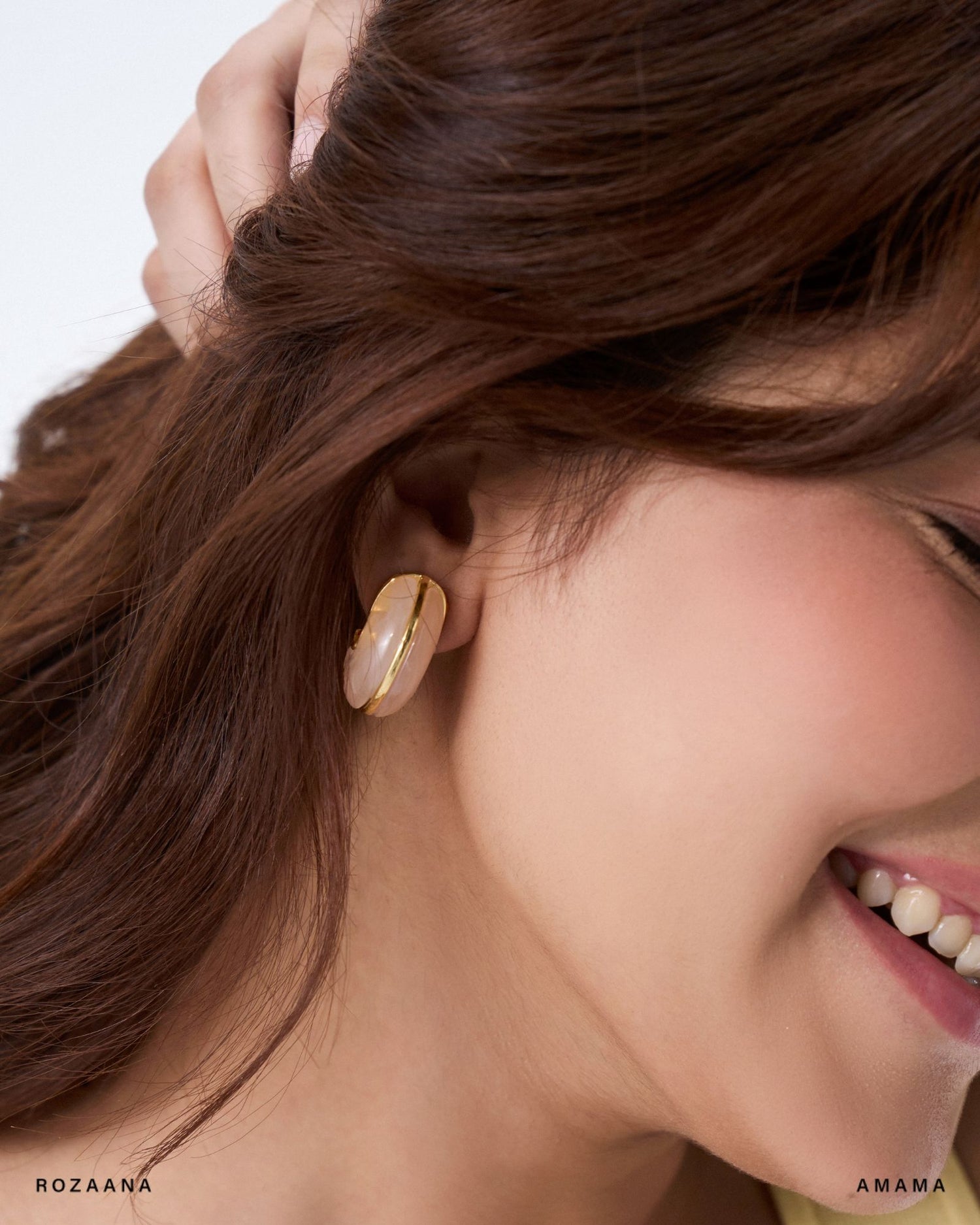 Nina Studs in Pink