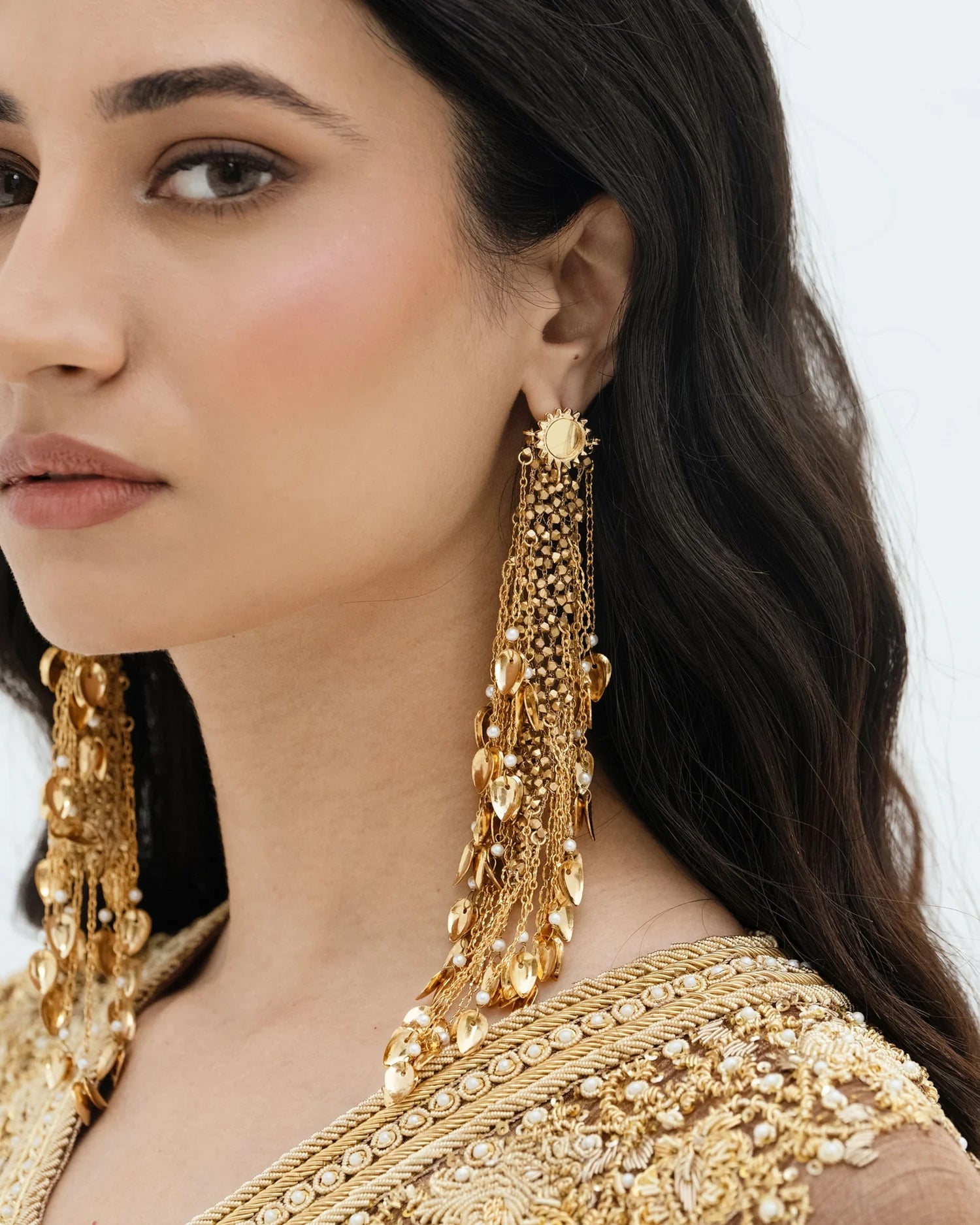 Surya Darpan Fall Earrings