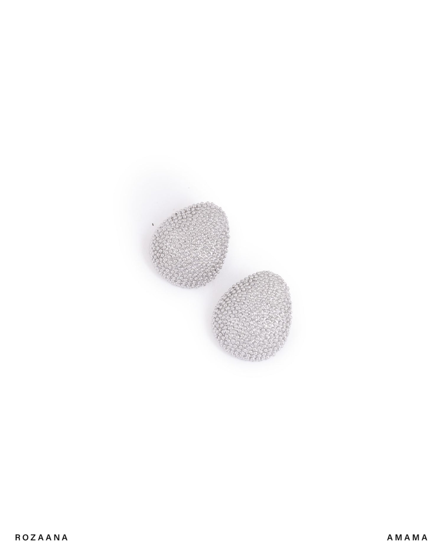 Julia Studs in Chrome