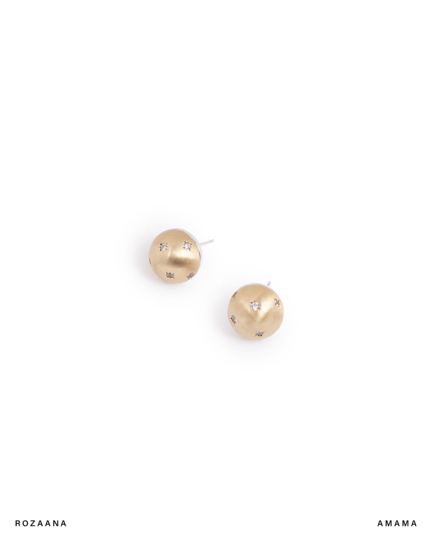 Emu Studs in Gold
