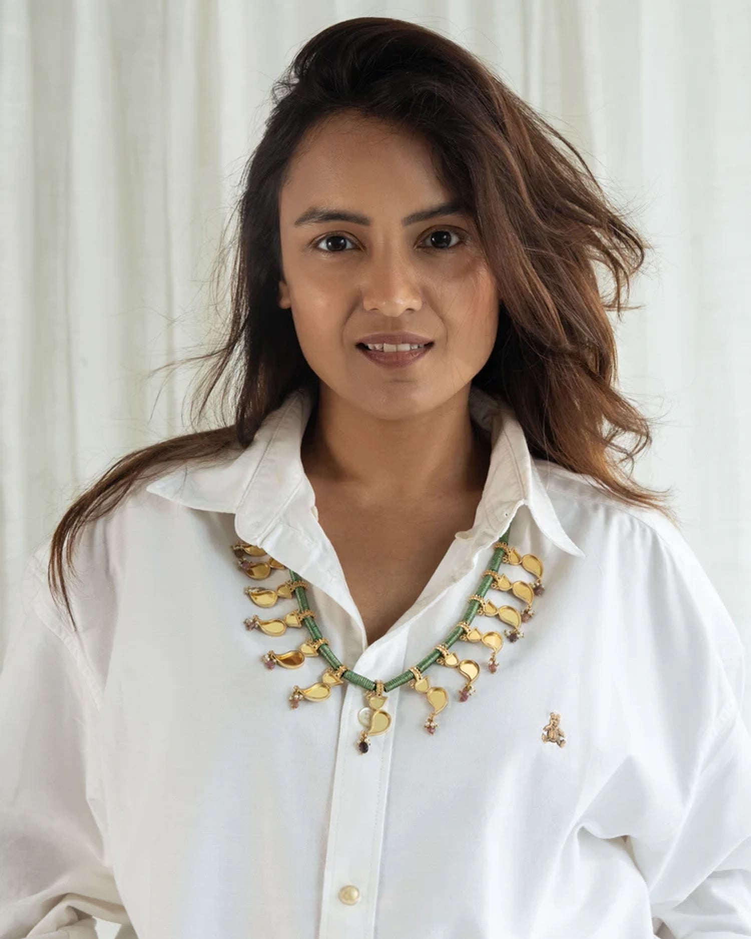 Darpan Bulbul Necklace