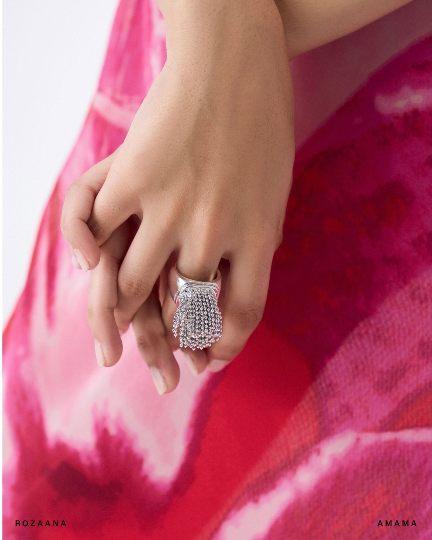 Lina Ring in Chrome