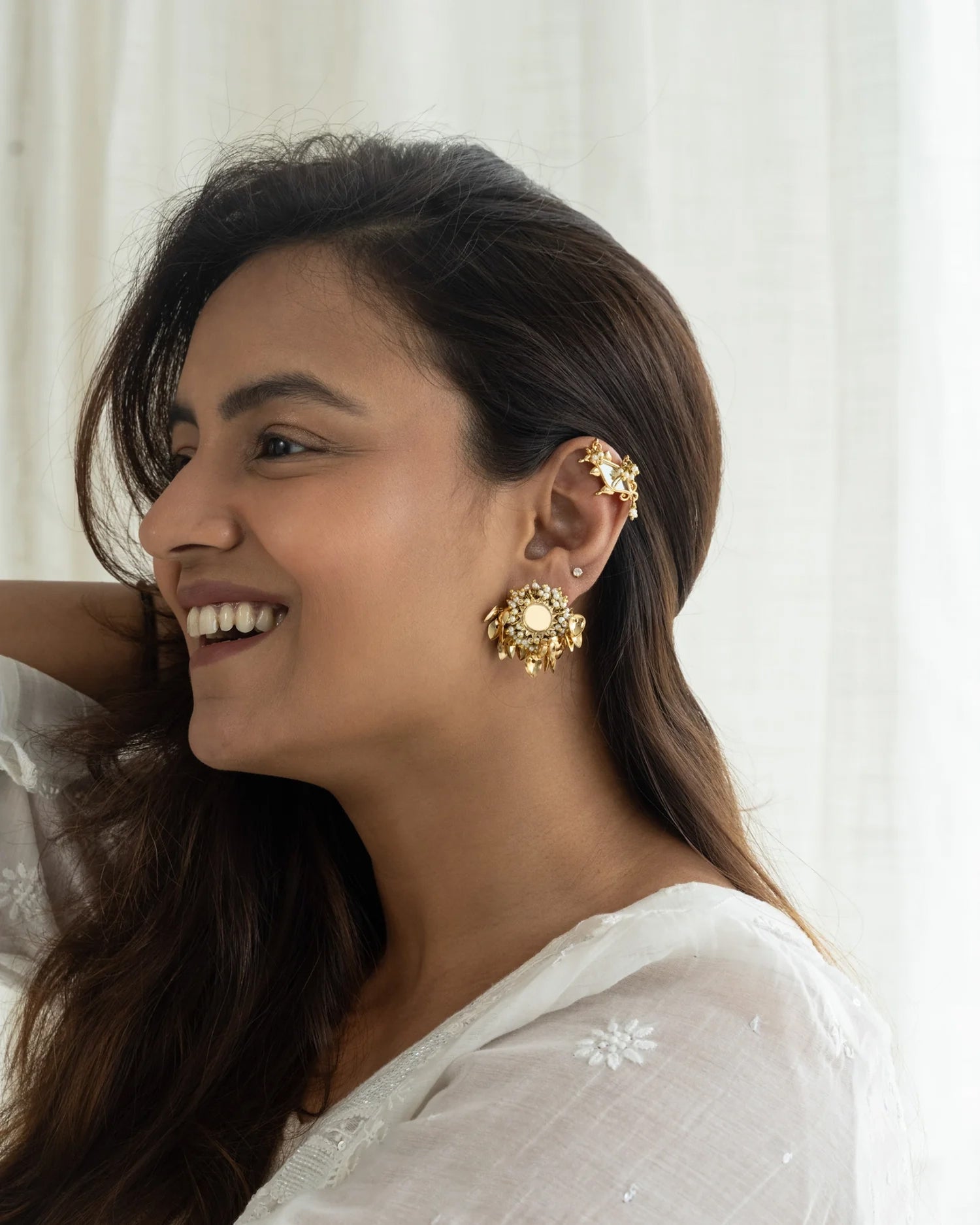 Darpan Meen Earstack (set of 4)