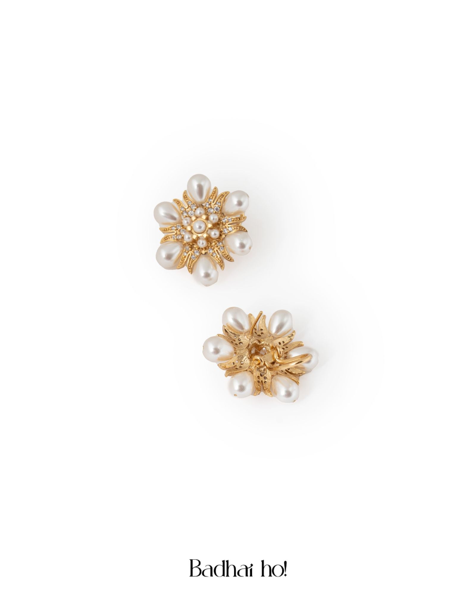 Grand Palais Poppy Studs