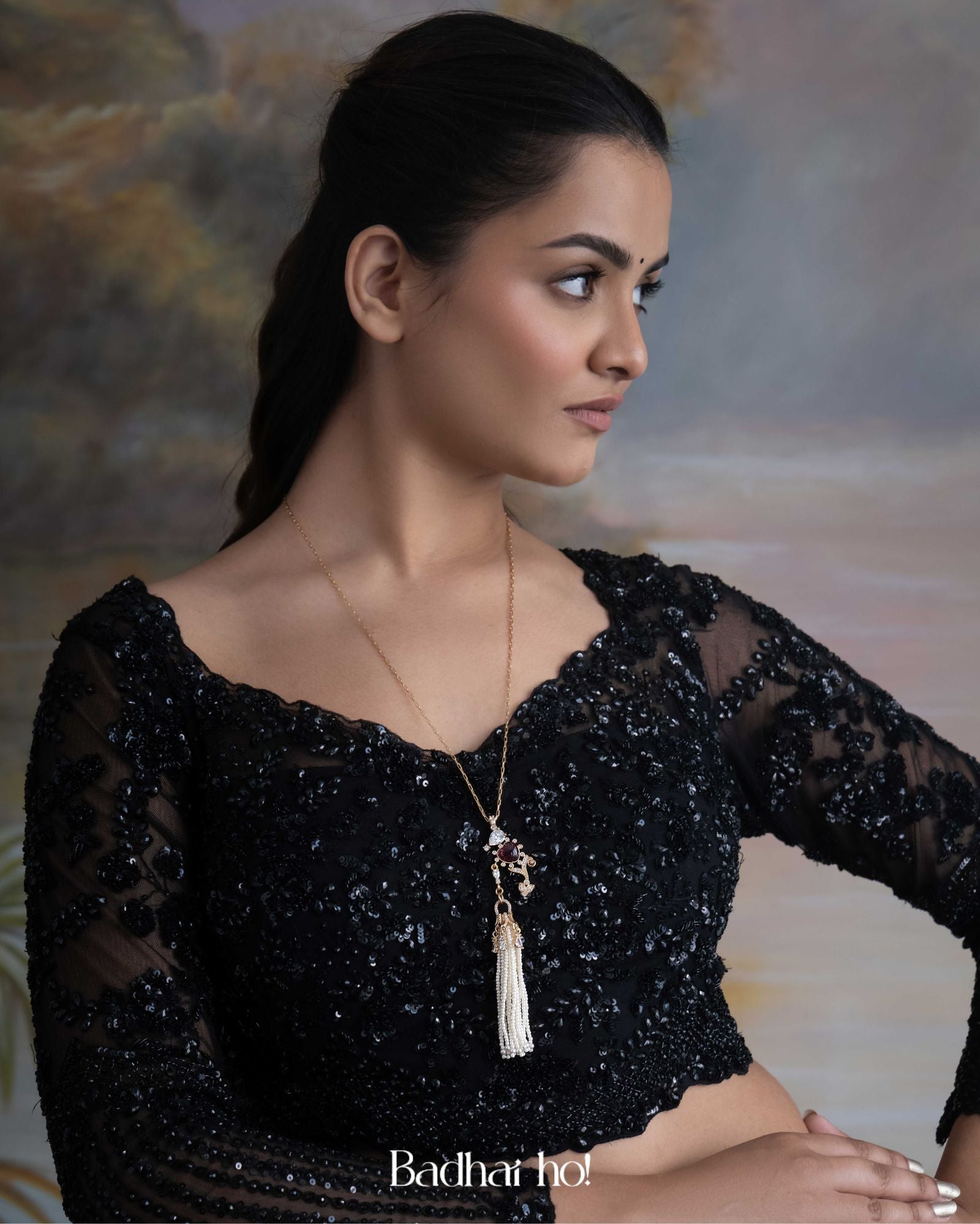 Solomon Tassel Necklace