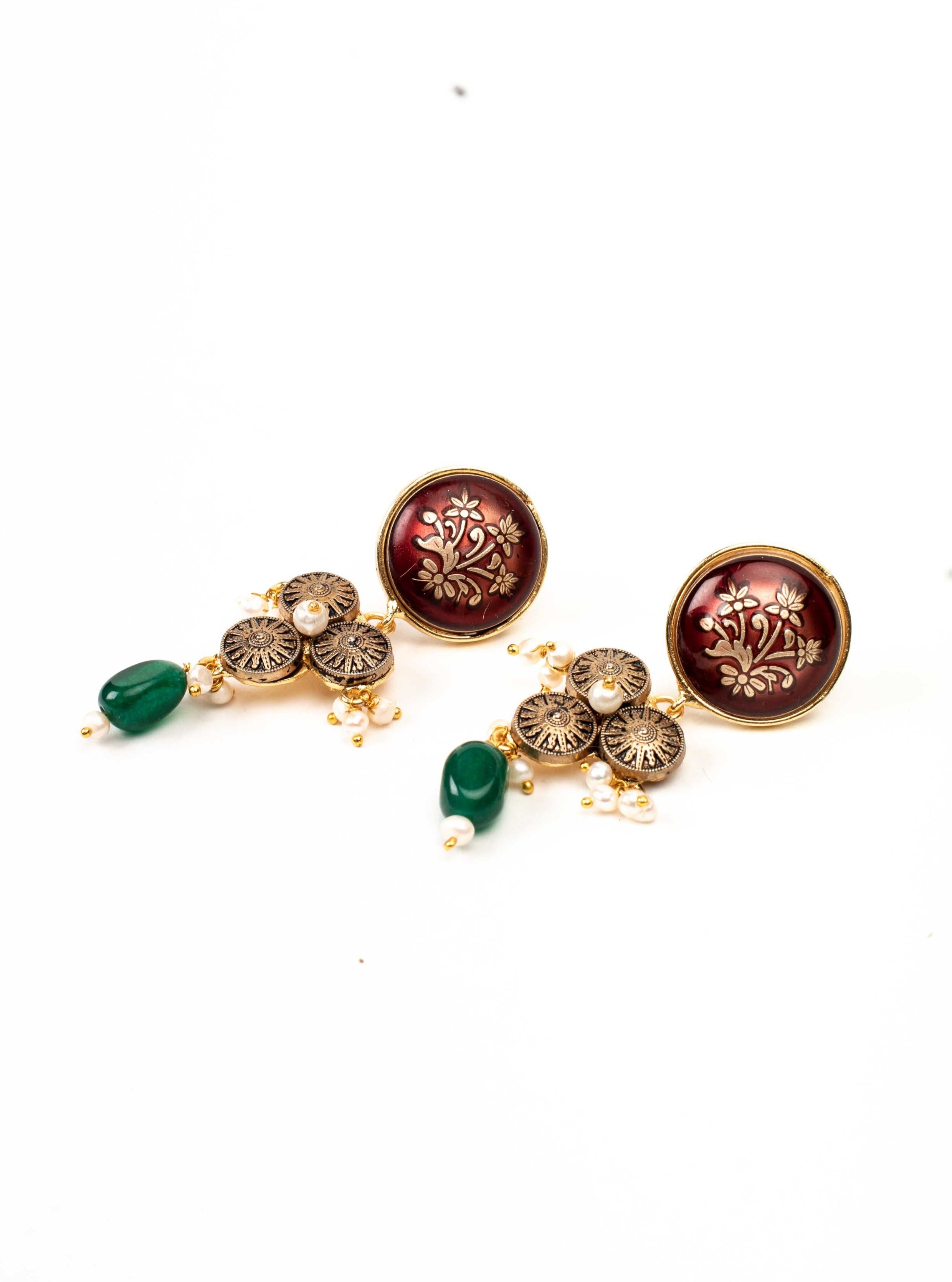 Amama,Antique Hasdi Earrings