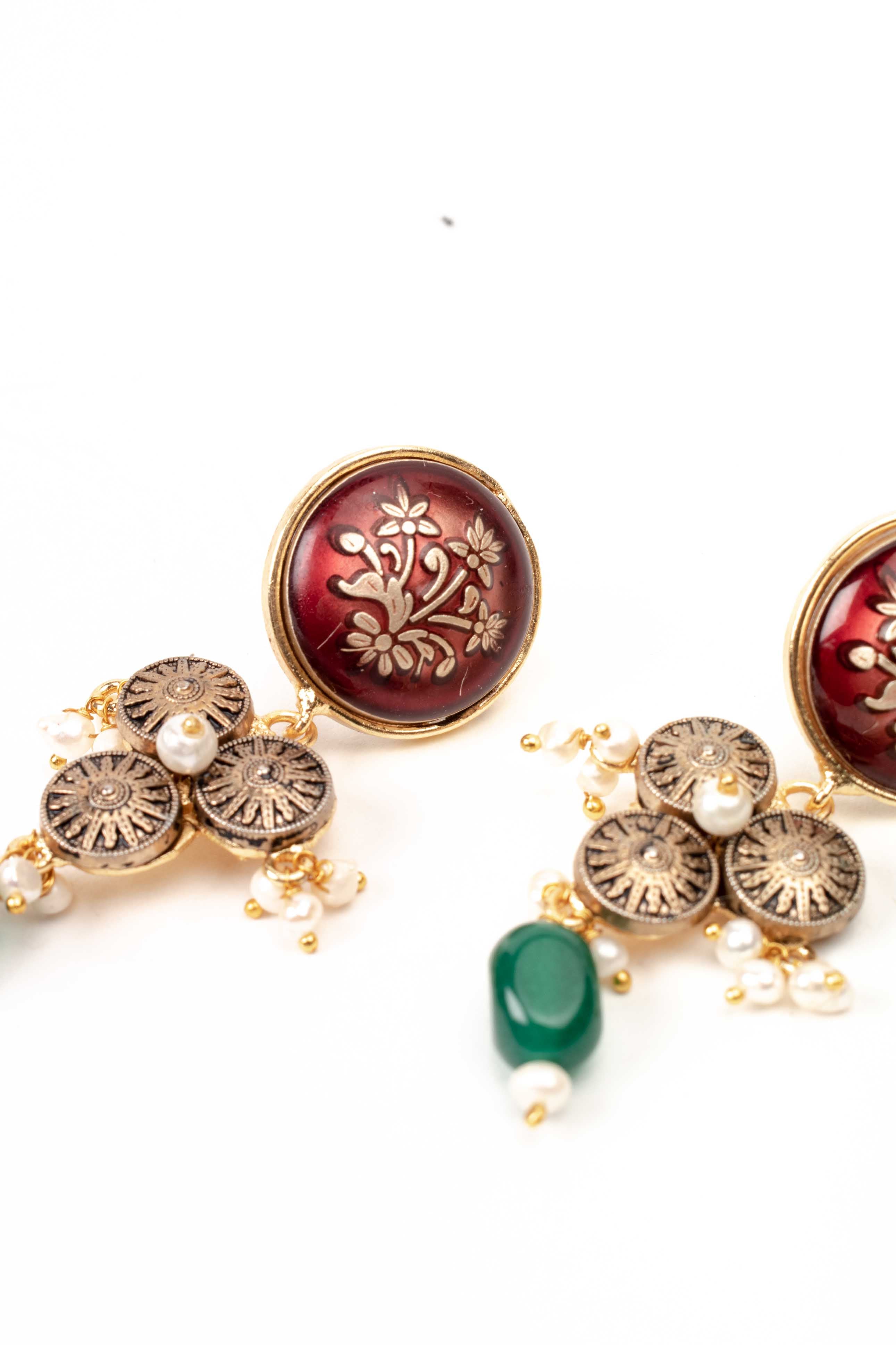 Amama,Antique Hasdi Earrings
