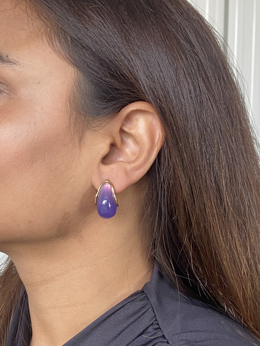 Bashira Earrings In Blue