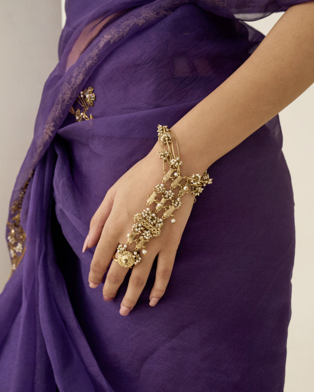 Pashmina Hathphool (Single Piece)