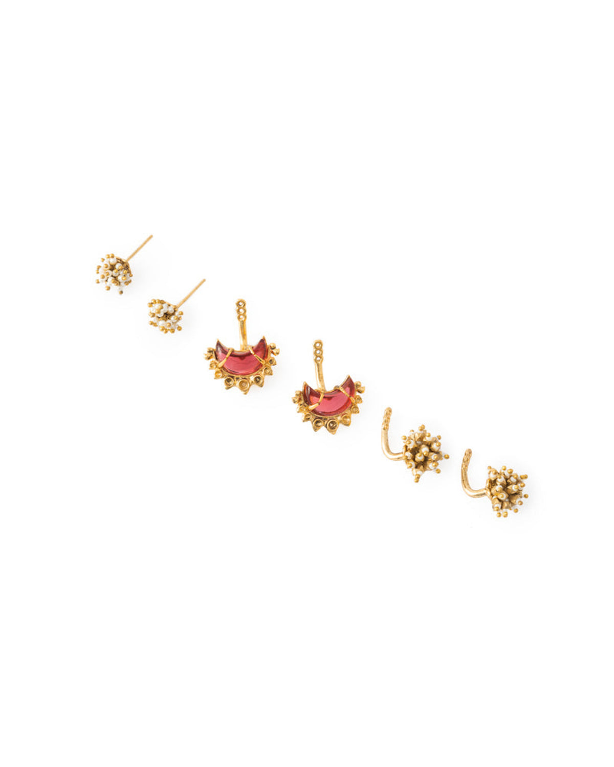 Chand Saaj Front back Earrings (Set of 2)
