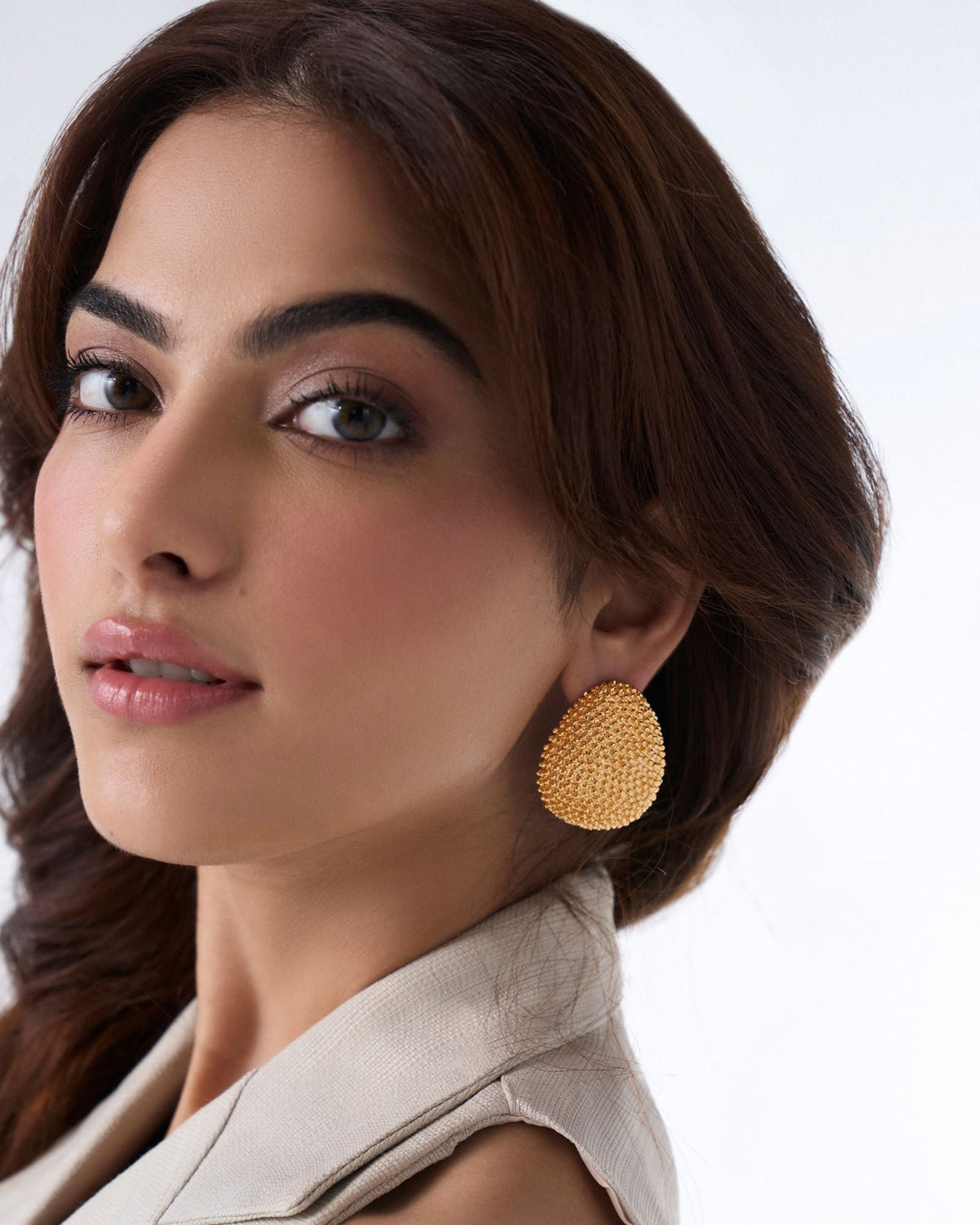 Julia Studs in Gold