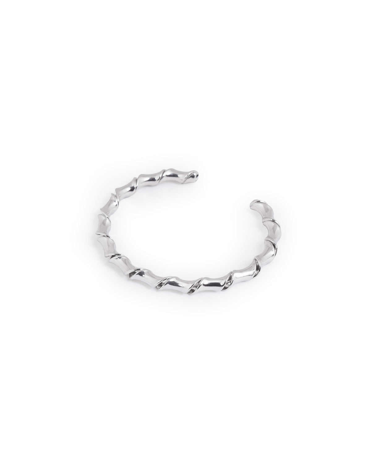 Nila cuff in Chrome