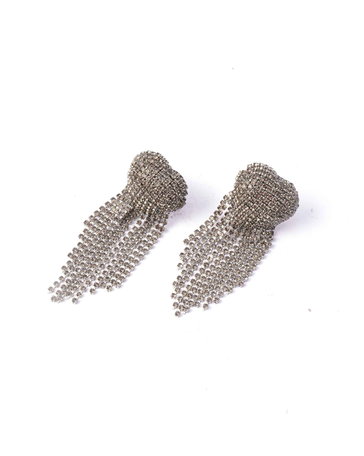 Nano Eleanor Danglers In Grey Diamond