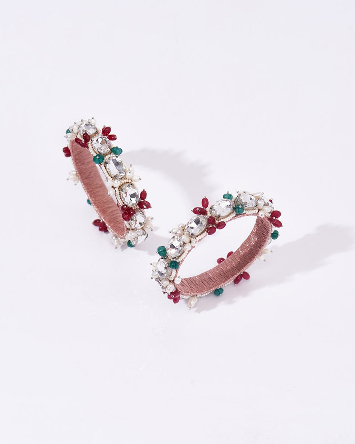 Trellis Bangles - Set of 2