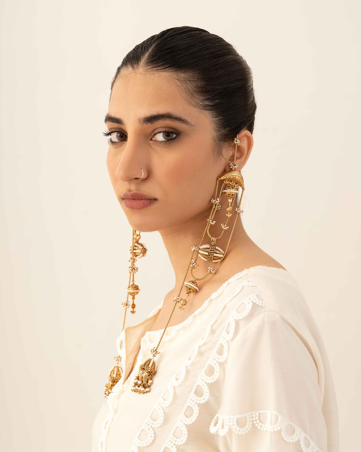 Shikara Kashmiri Jhumkas