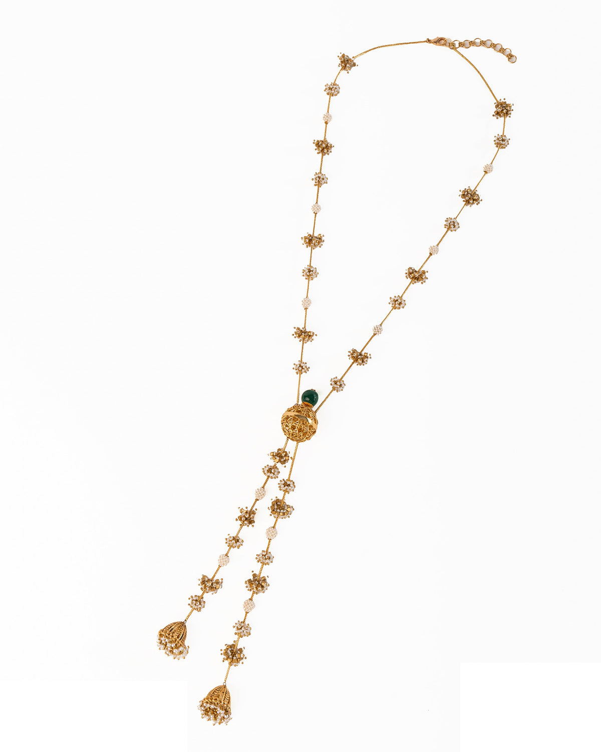 Basra Rattan Y- Necklace
