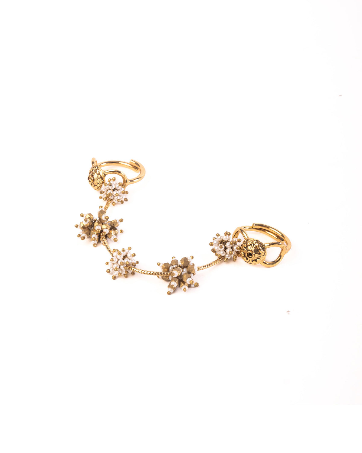 Basra Double Finger Ring