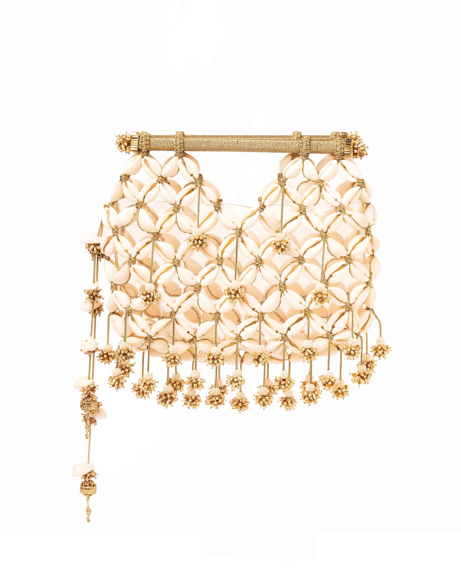 Basra Cowrie Woven Handheld