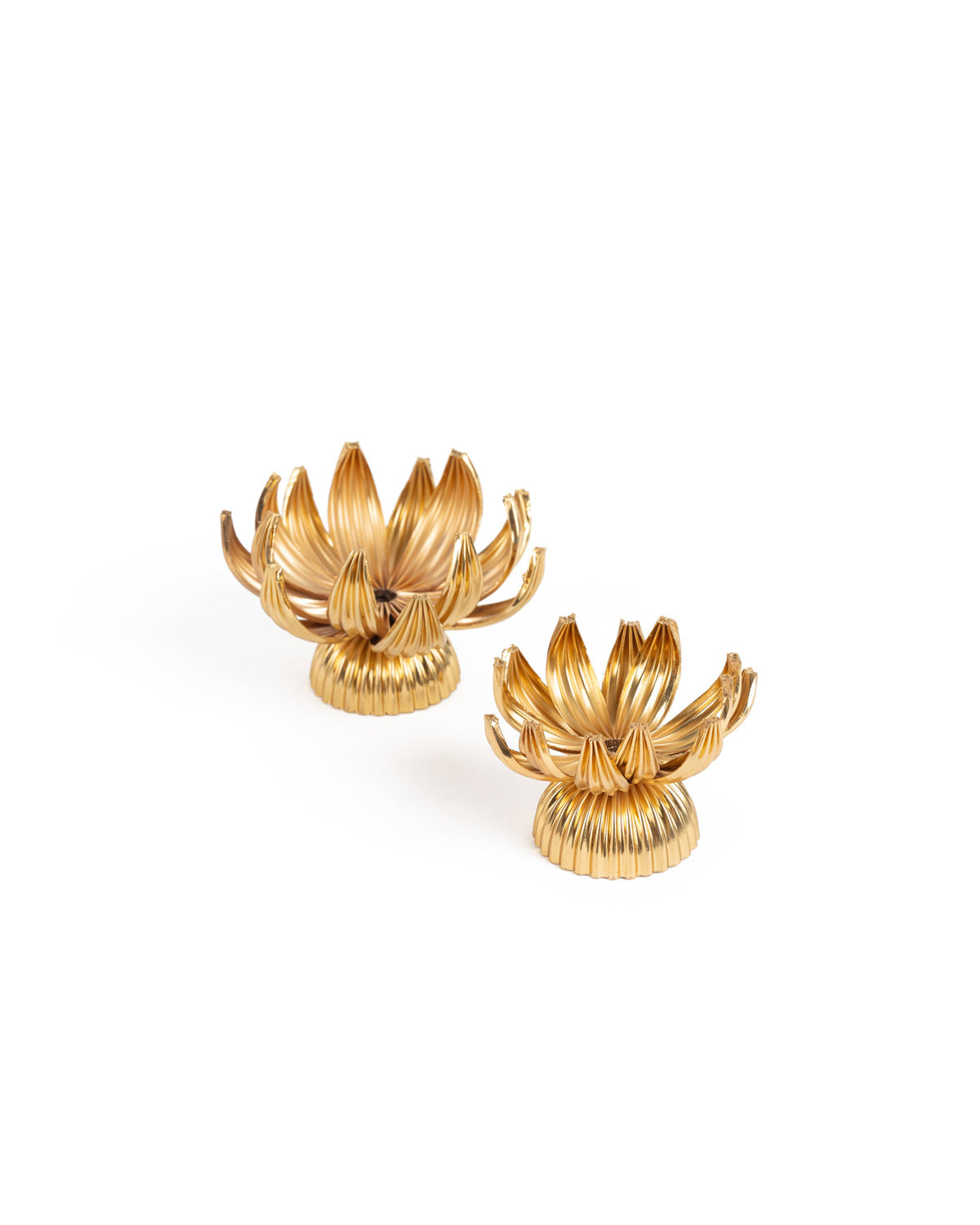 Maxima Lotus Candle holders (set of 2)