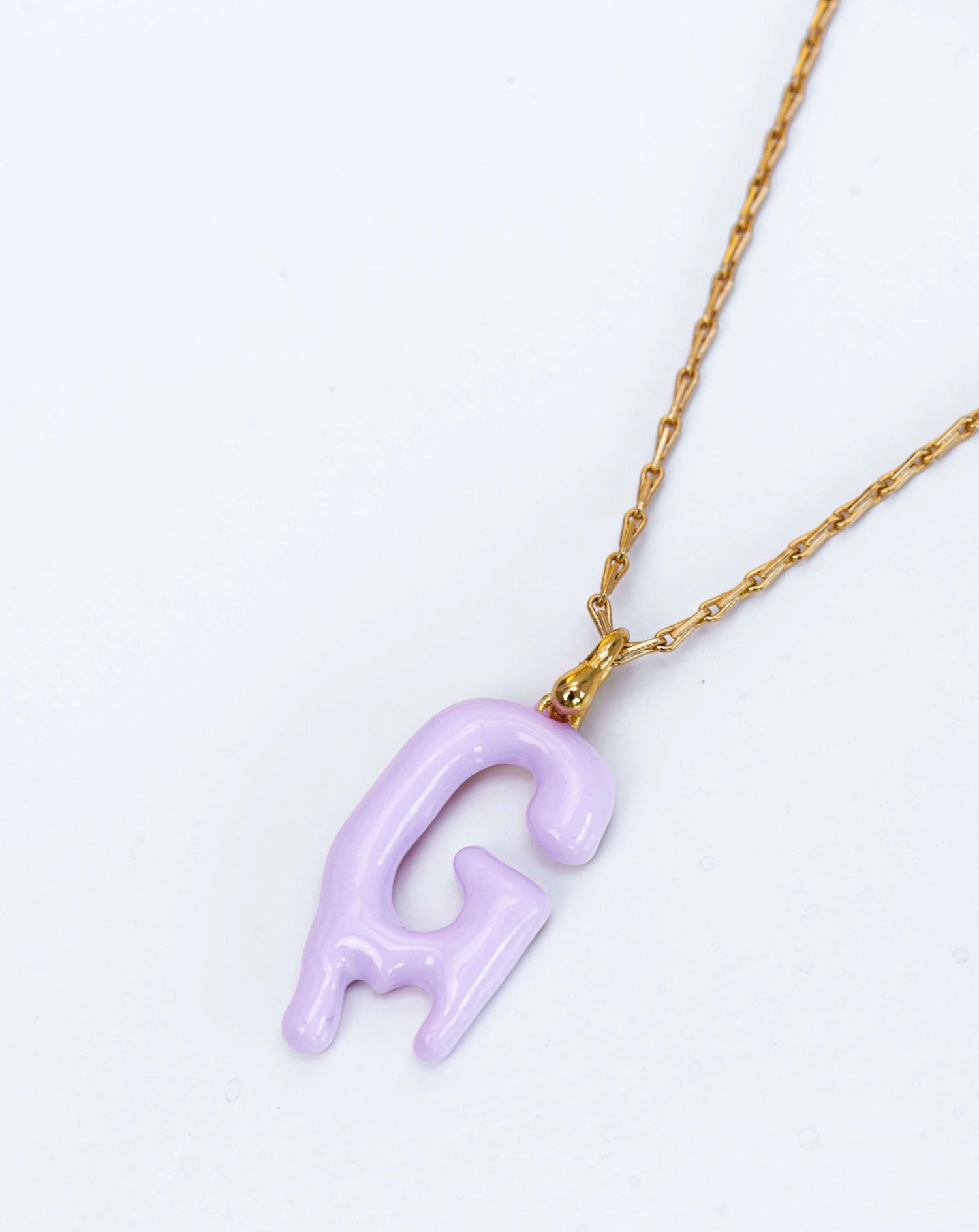 Drip Drop Pendant In Blueberry