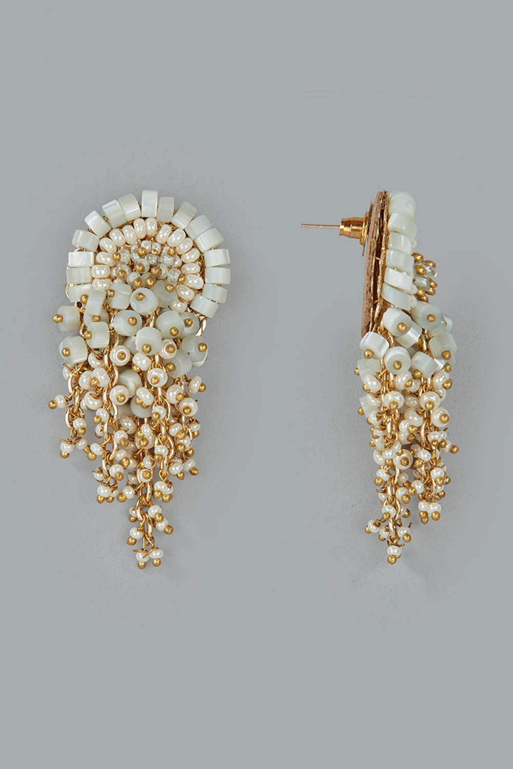 Amama,Quinlynn Green Beaded Studs