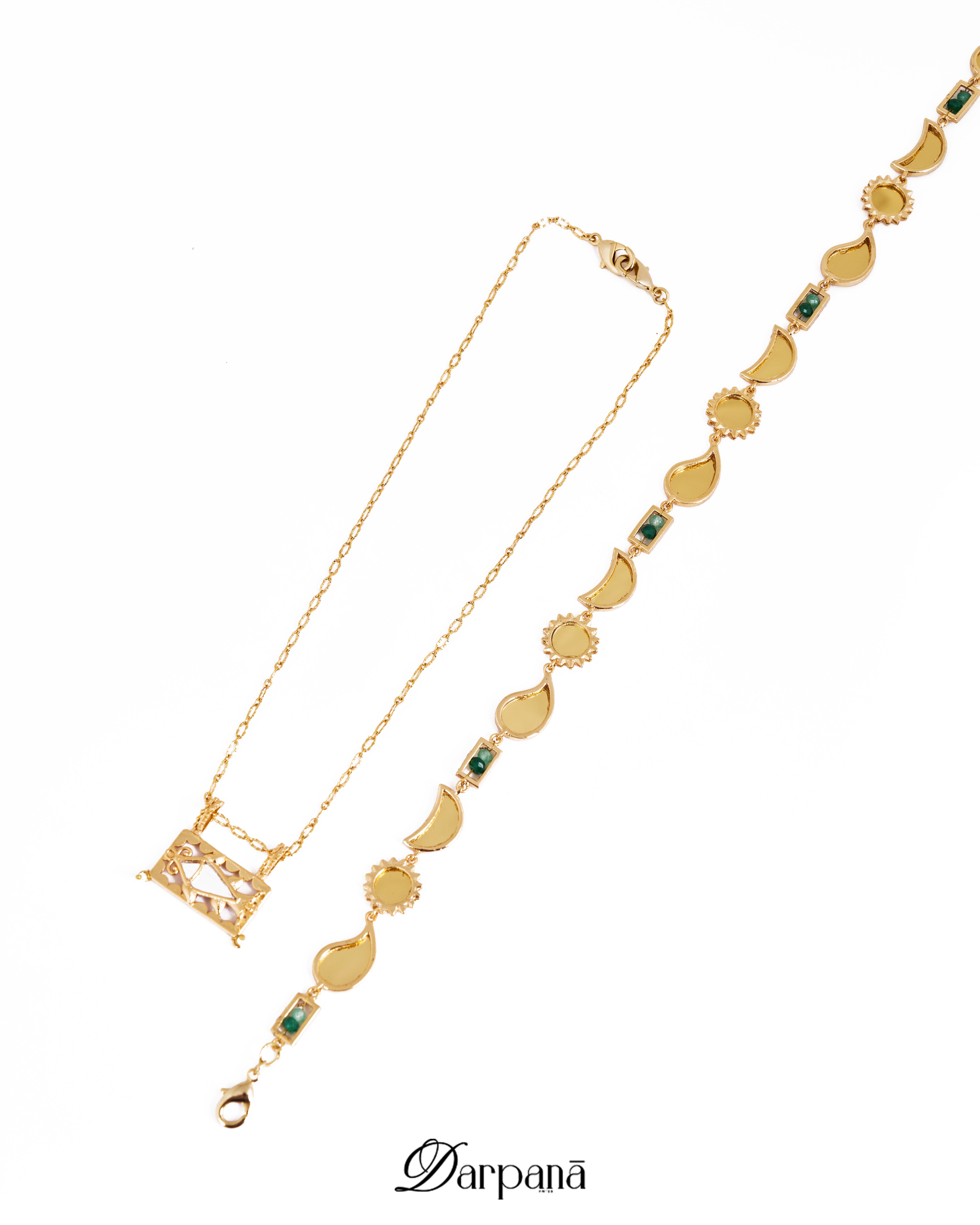 Sheeshmahal Layered Pendant