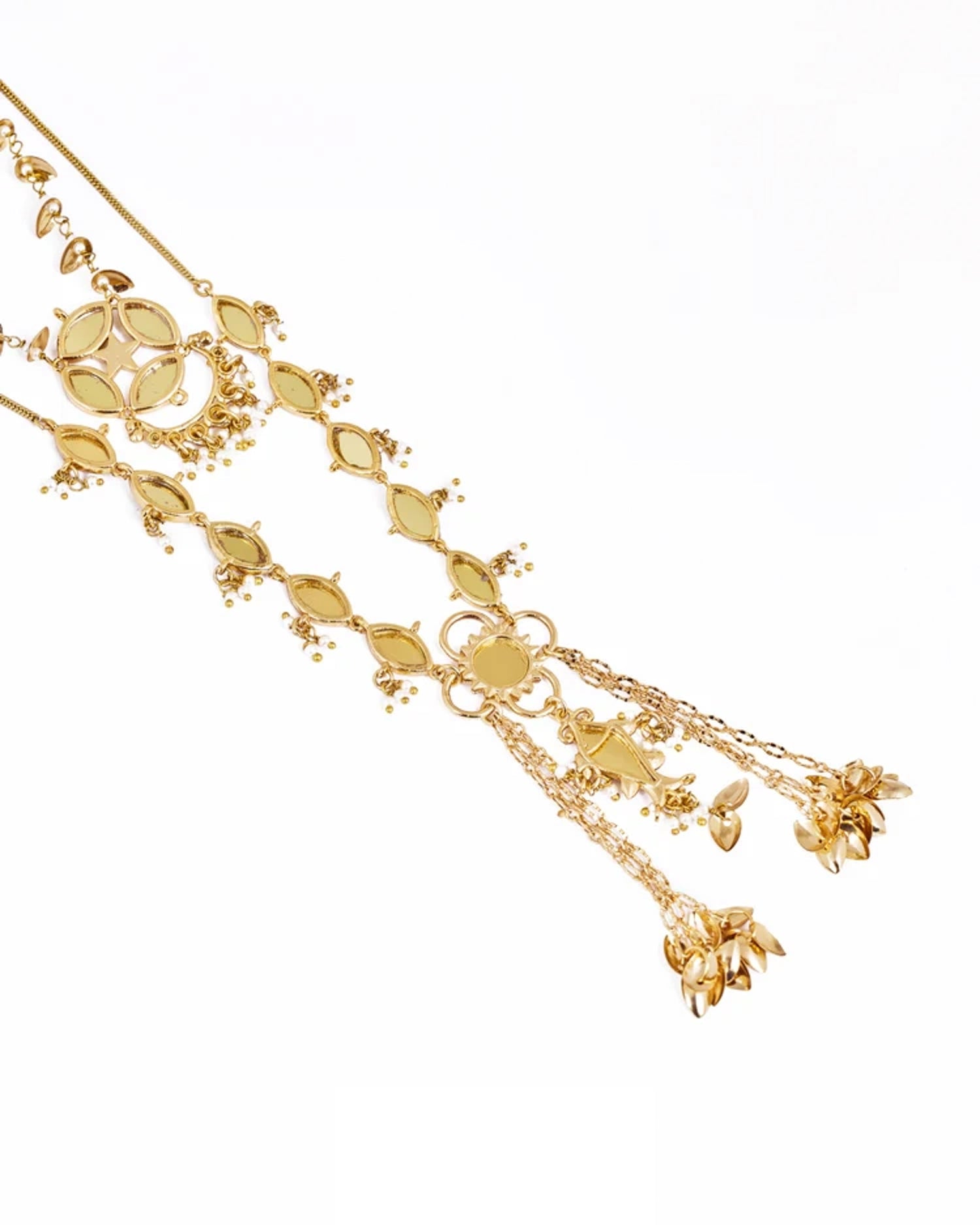Darpan Meen Layered Pendant