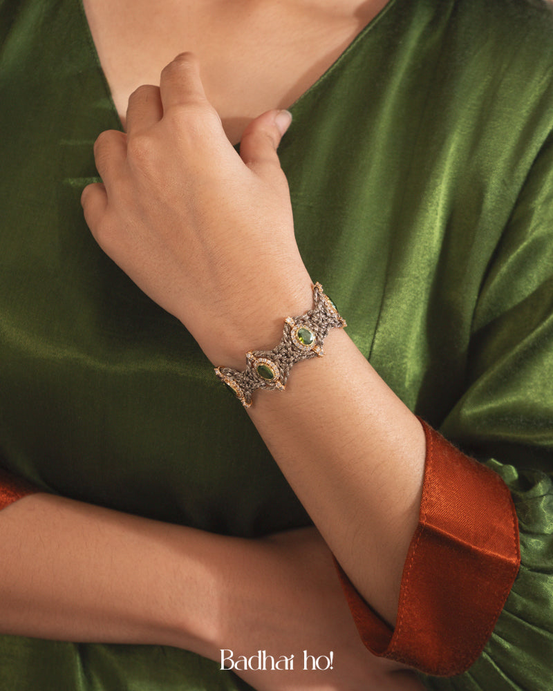 Aztec Olive Bracelet