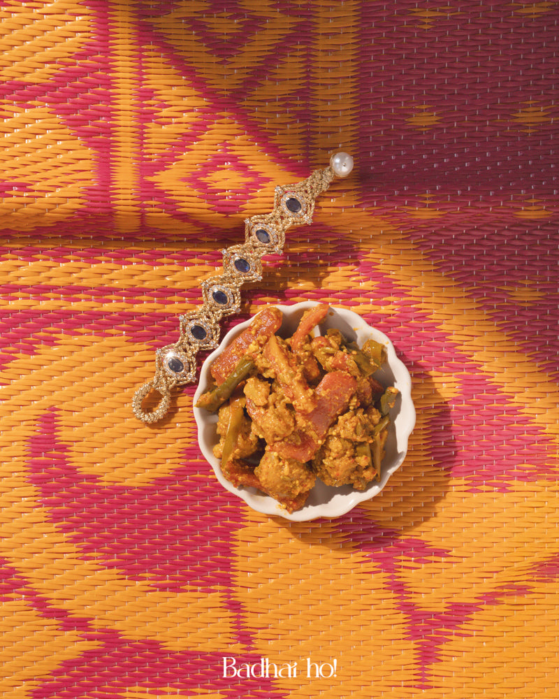 Aztec Sapphire Bracelet