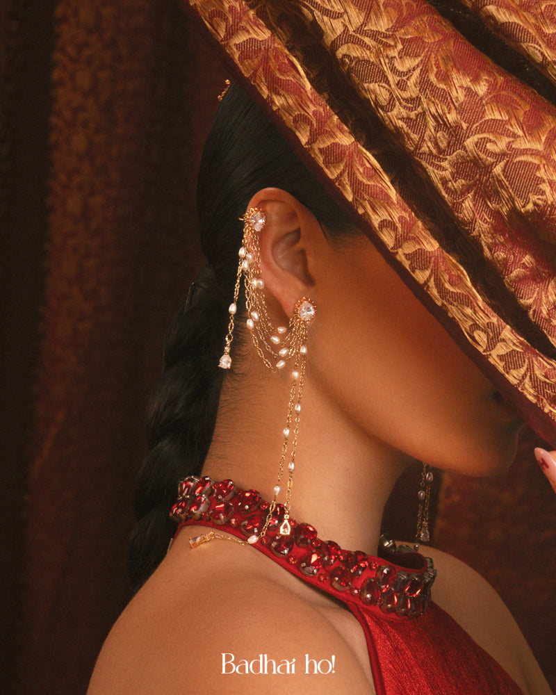 Patiala Fountain Earrings