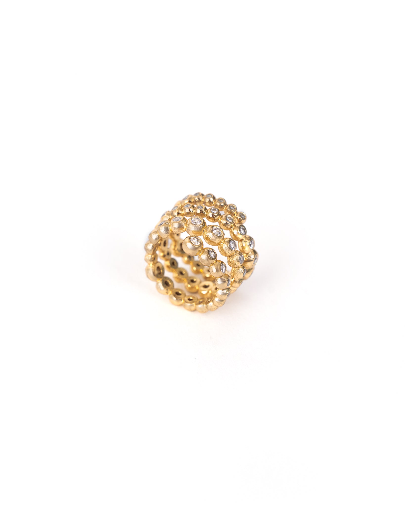 Molecule Spiral Ring