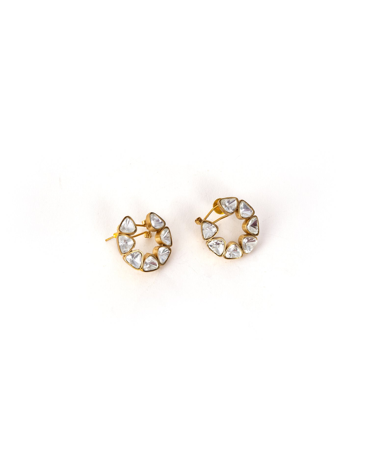 Nora Gold Kundan Earrings