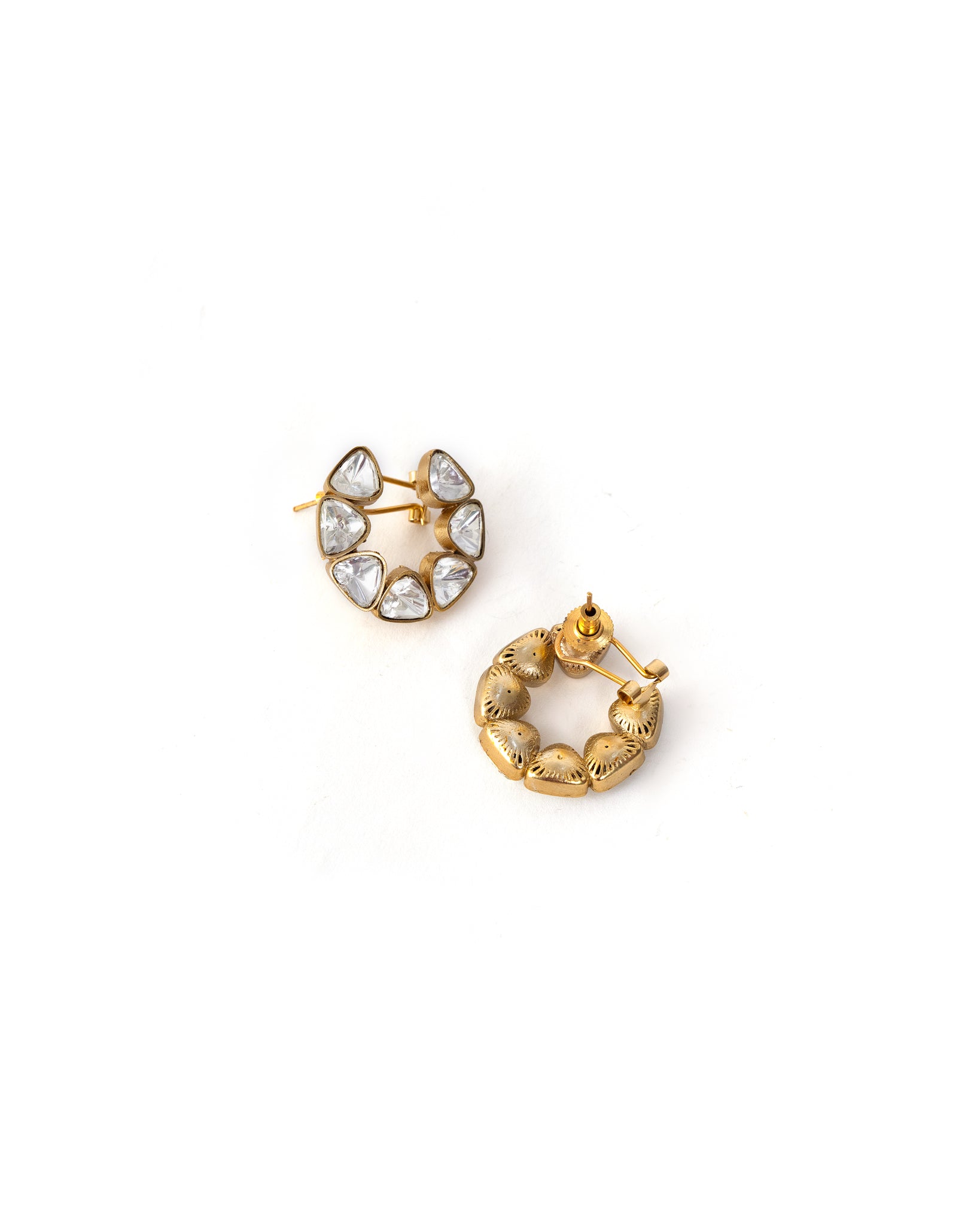 Nora Gold Kundan Earrings