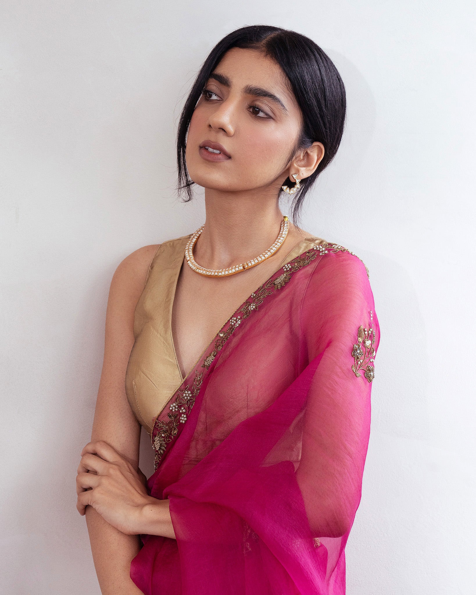 Elora Gold Kundan Necklace Set