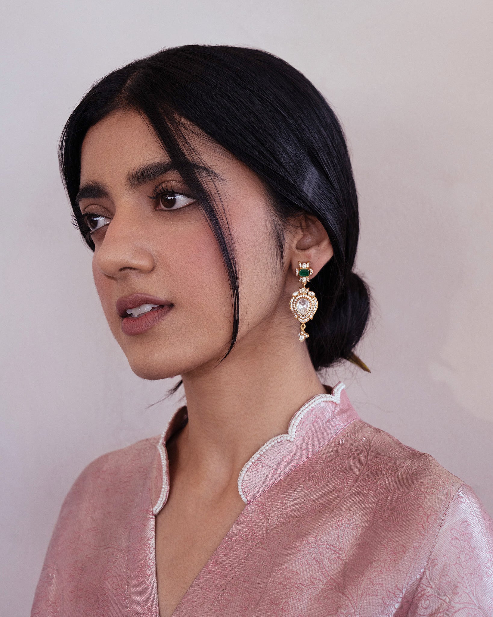 Royal Gold Kundan Earrings