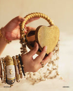 golden designer bags
