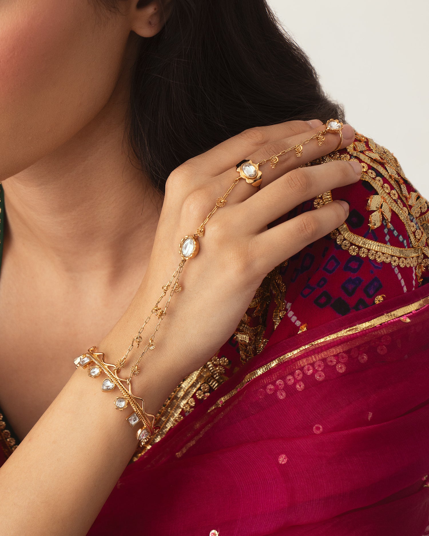 Polki Dilbar Handharness