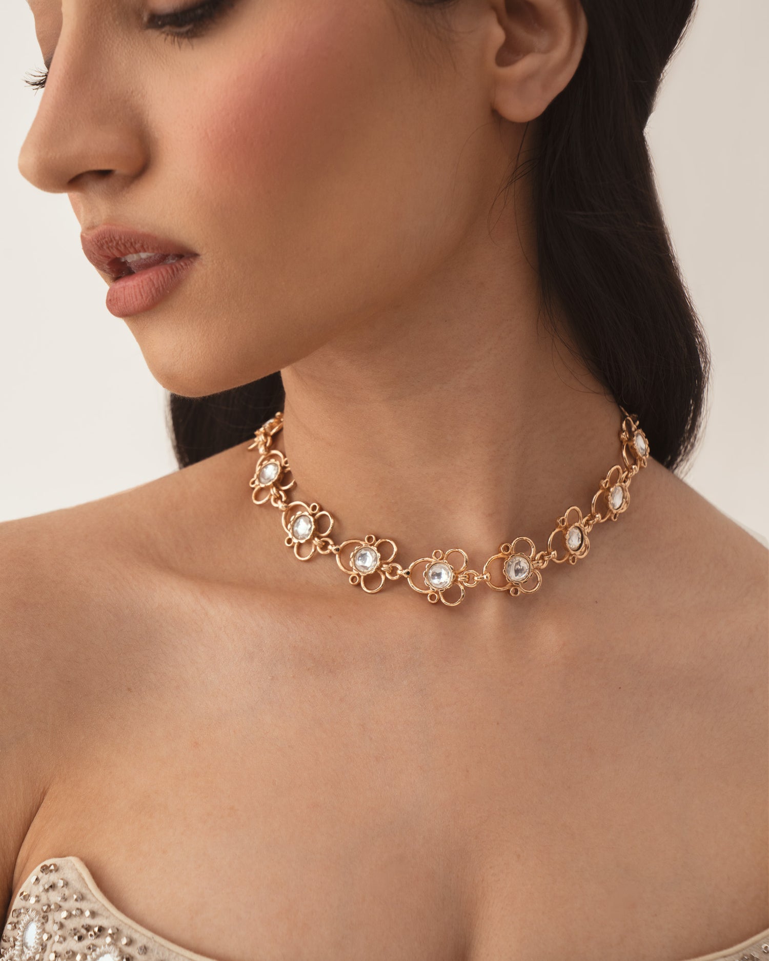 Polki Dilbar Choker