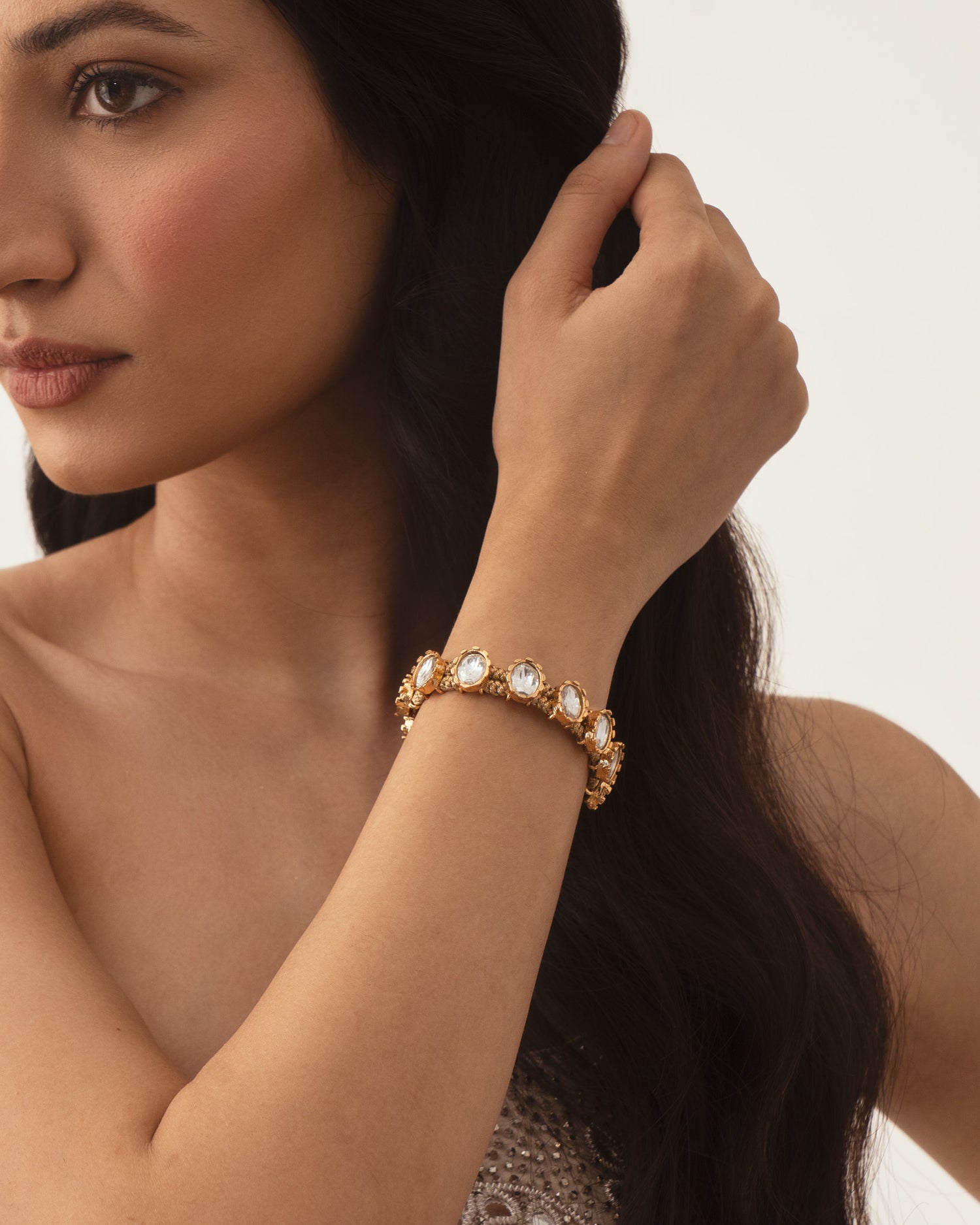 Polki Dilbar Bracelet