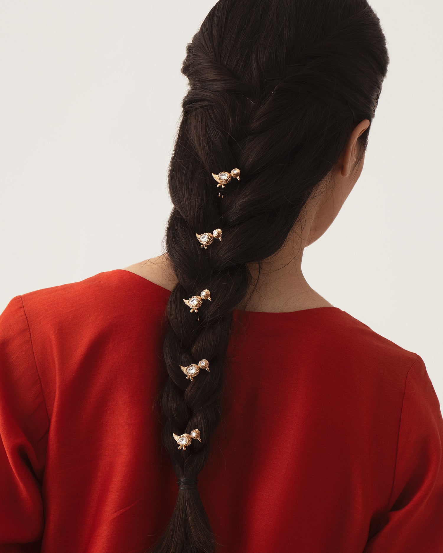 Polki Chiraiya Hairpins (set of 5)