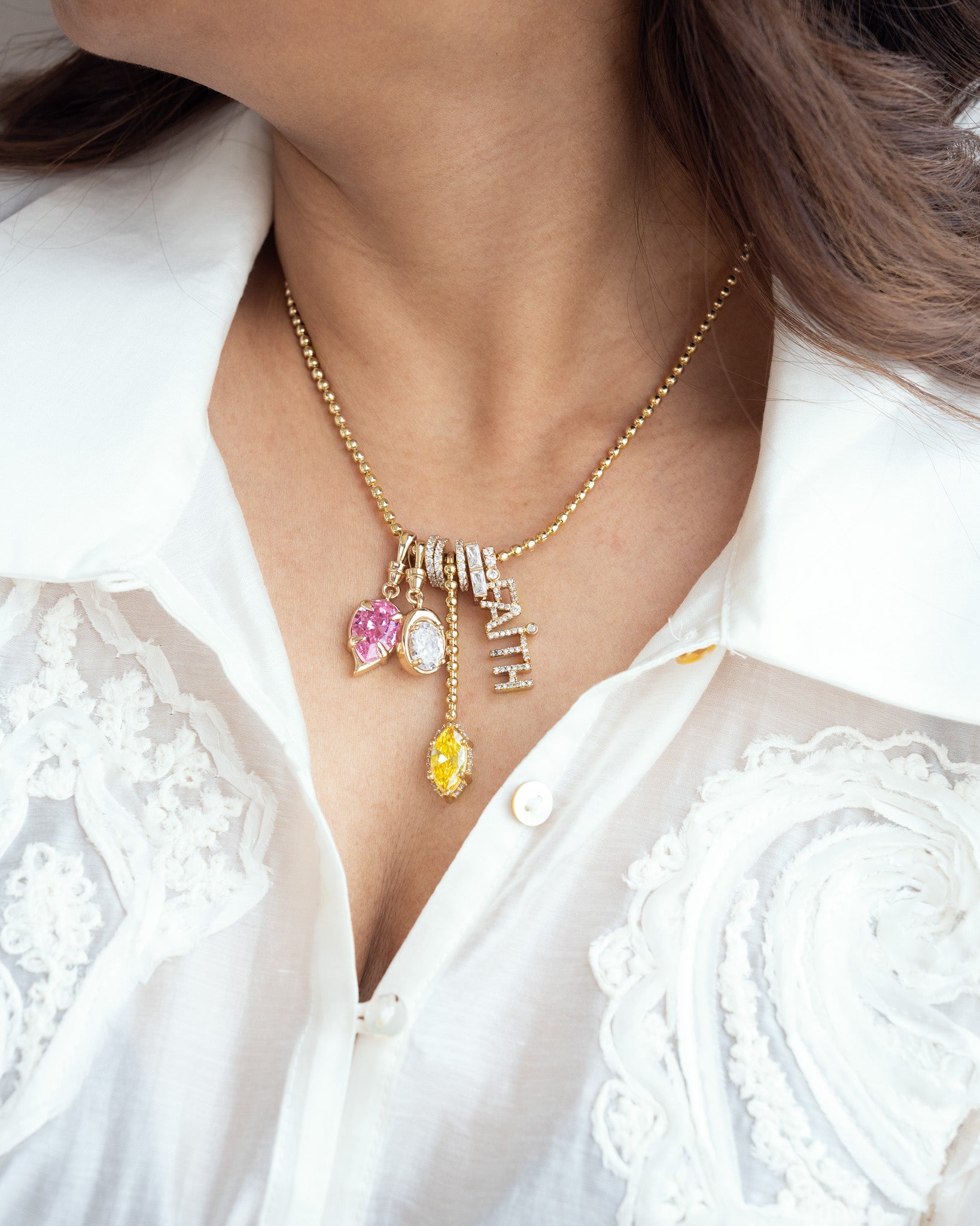 Faith Charms Necklace