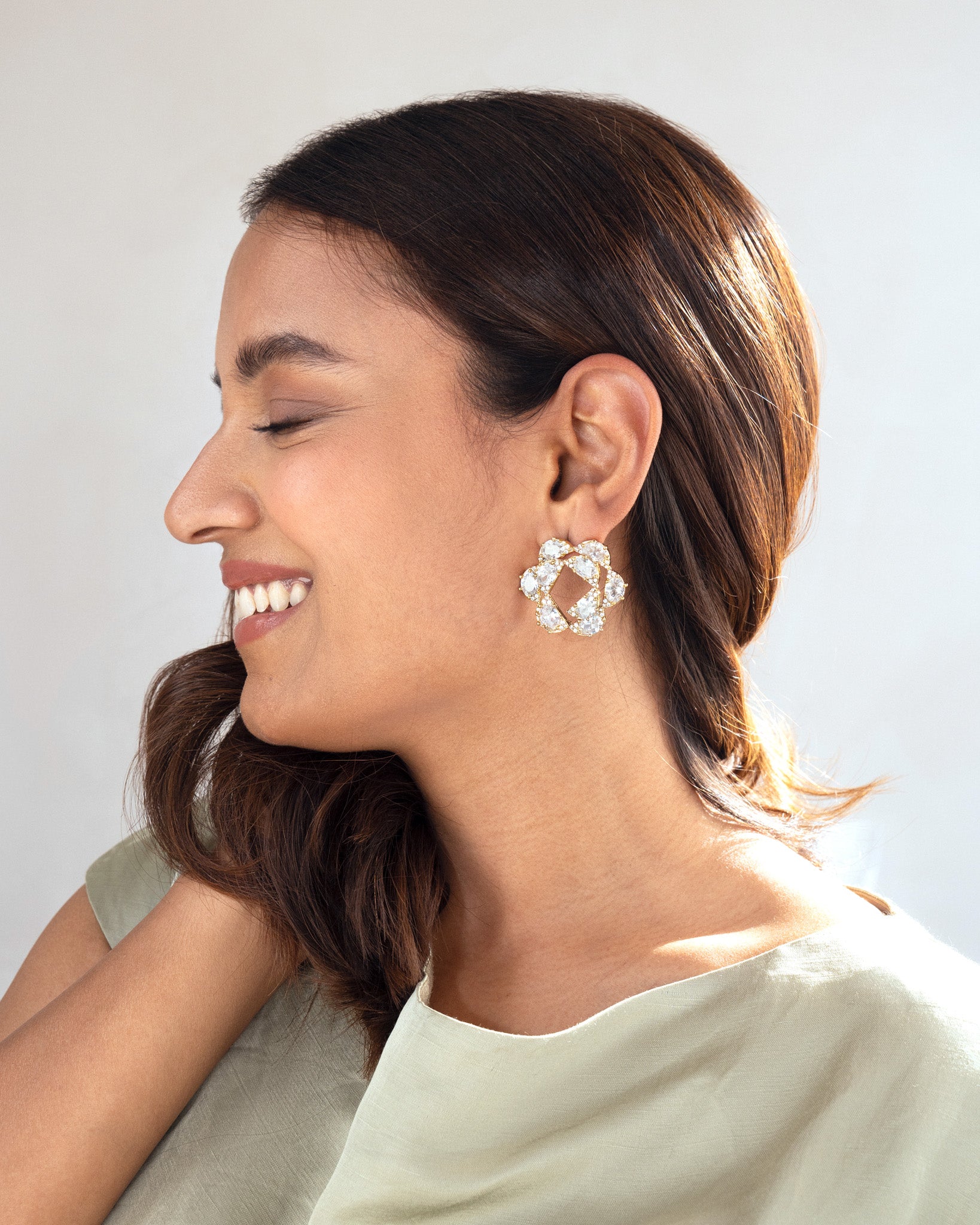 Firework Scallop Studs