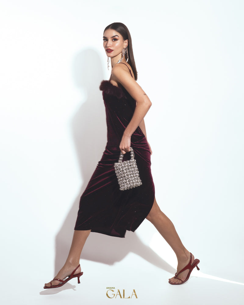 Maxima Bucket Bag In Chrome