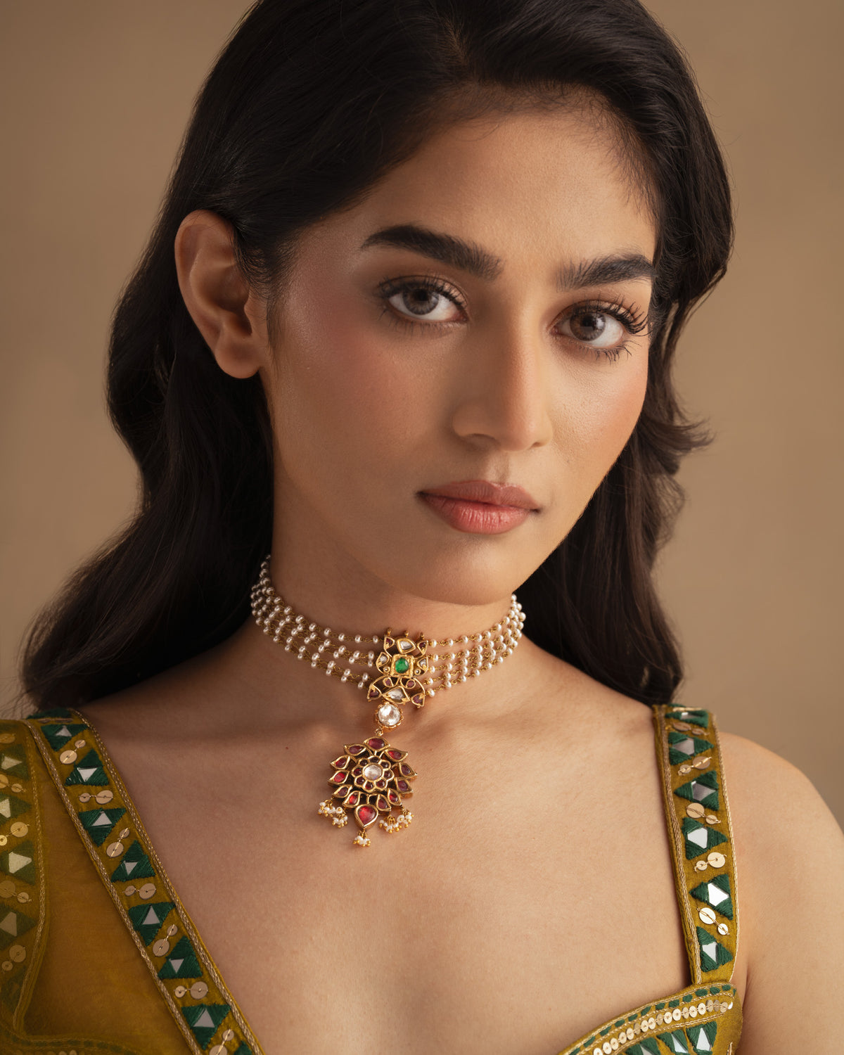 925 Persian Manik Choker
