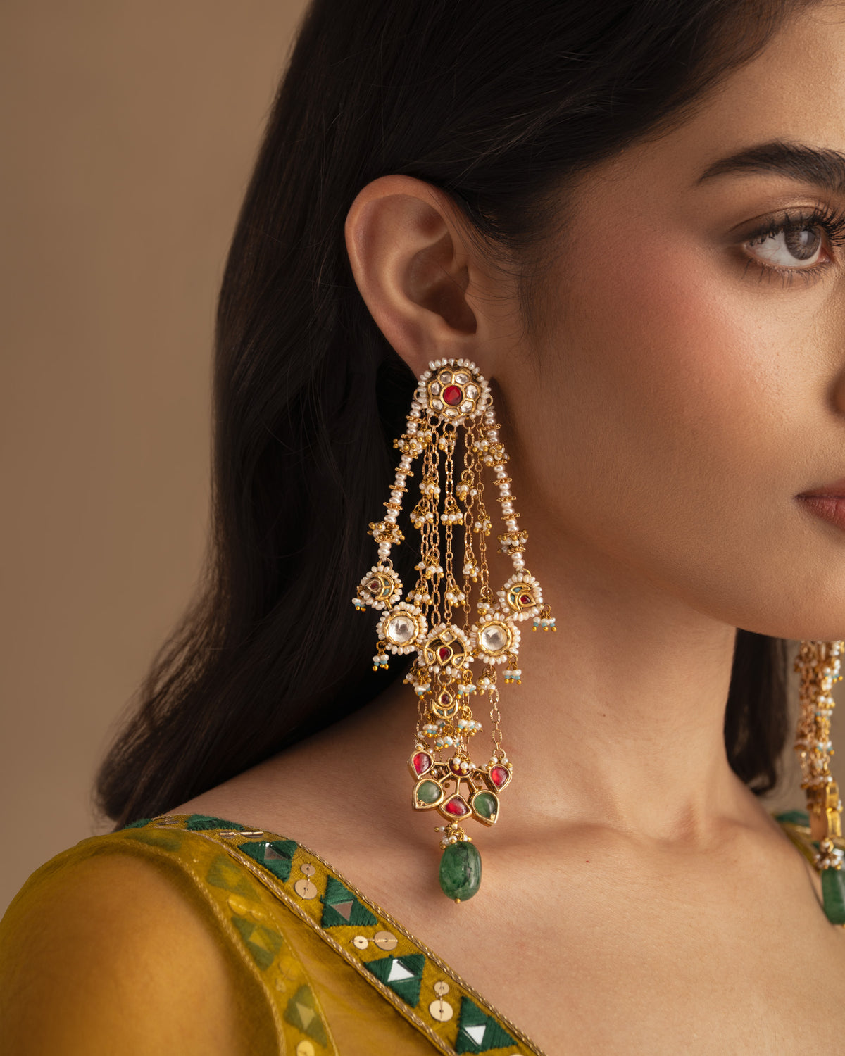 925 Noor Jahan Passa Earrings