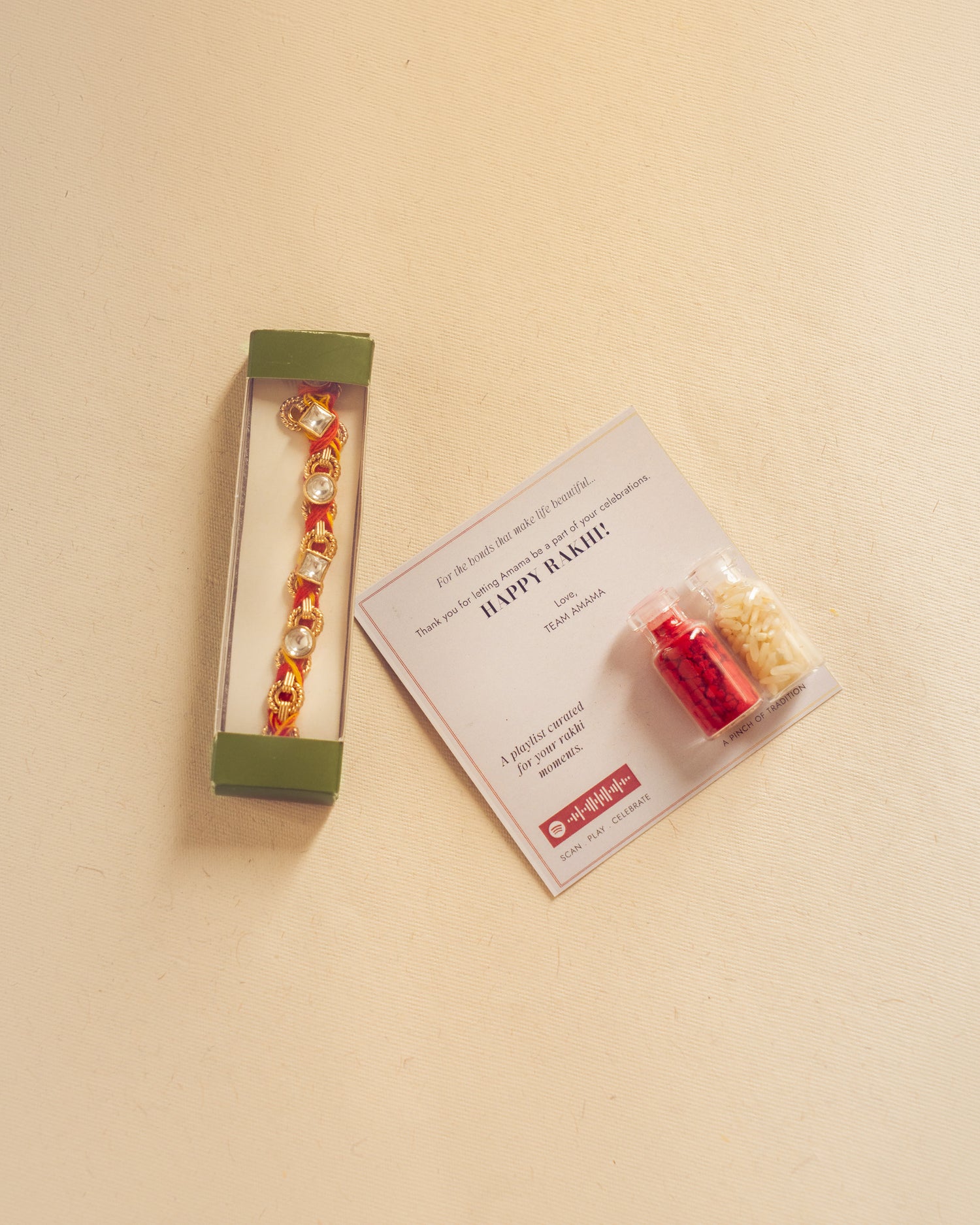 Jagmag Rakhi Bracelet