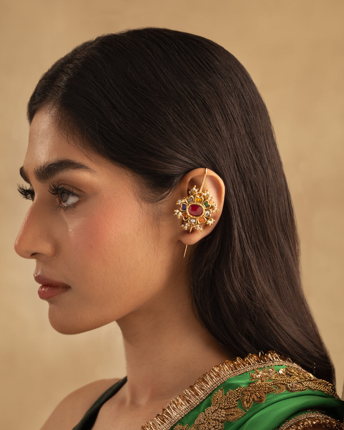 925 Navratna Ear crawlers