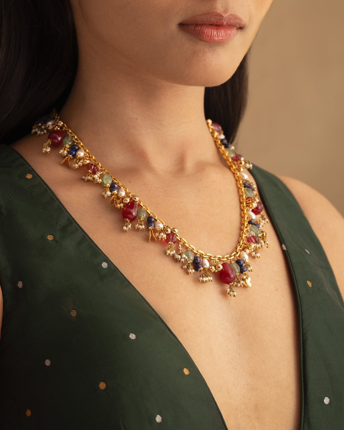 925 Trinkets Multicolor Necklace
