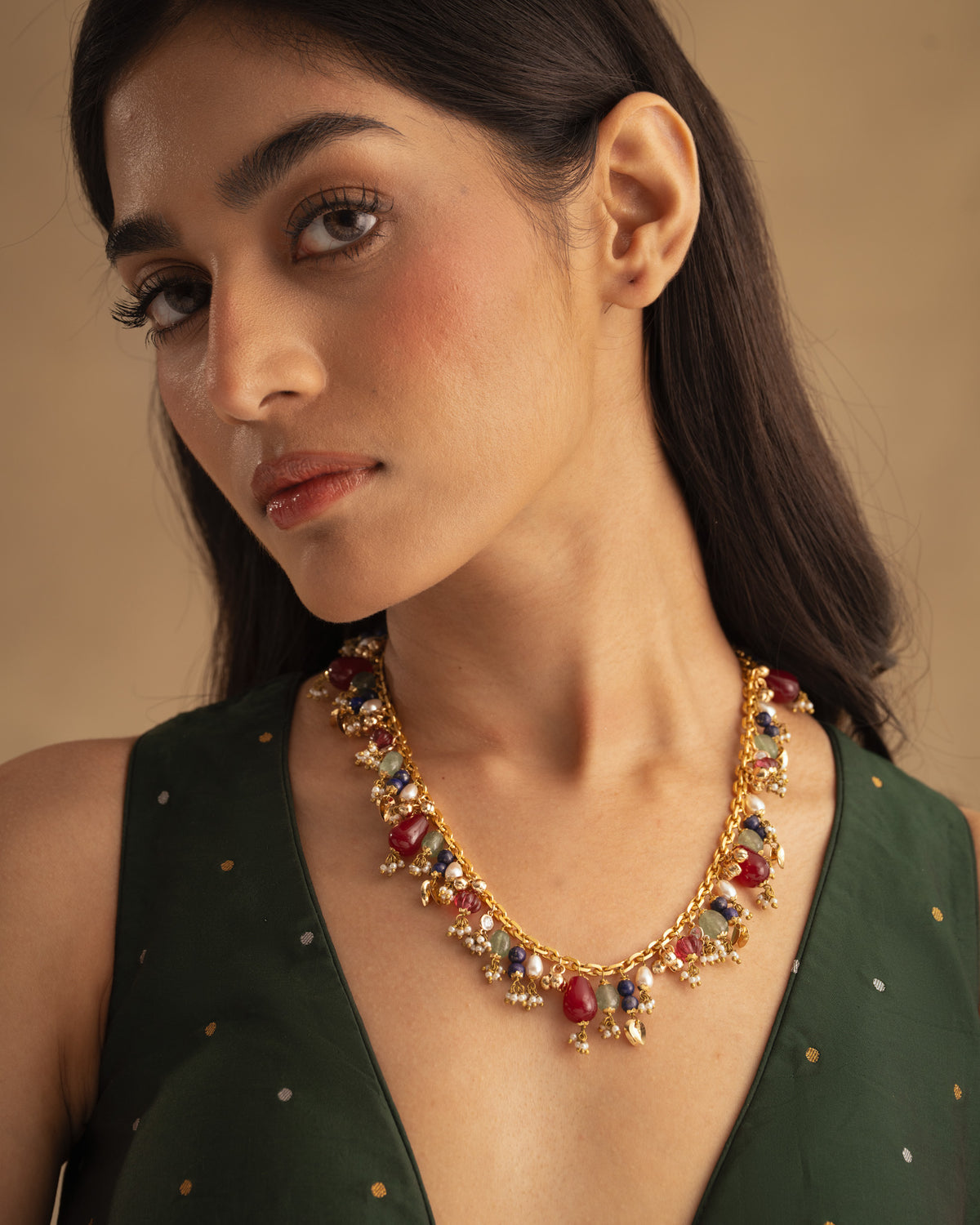 925 Trinkets Multicolor Necklace