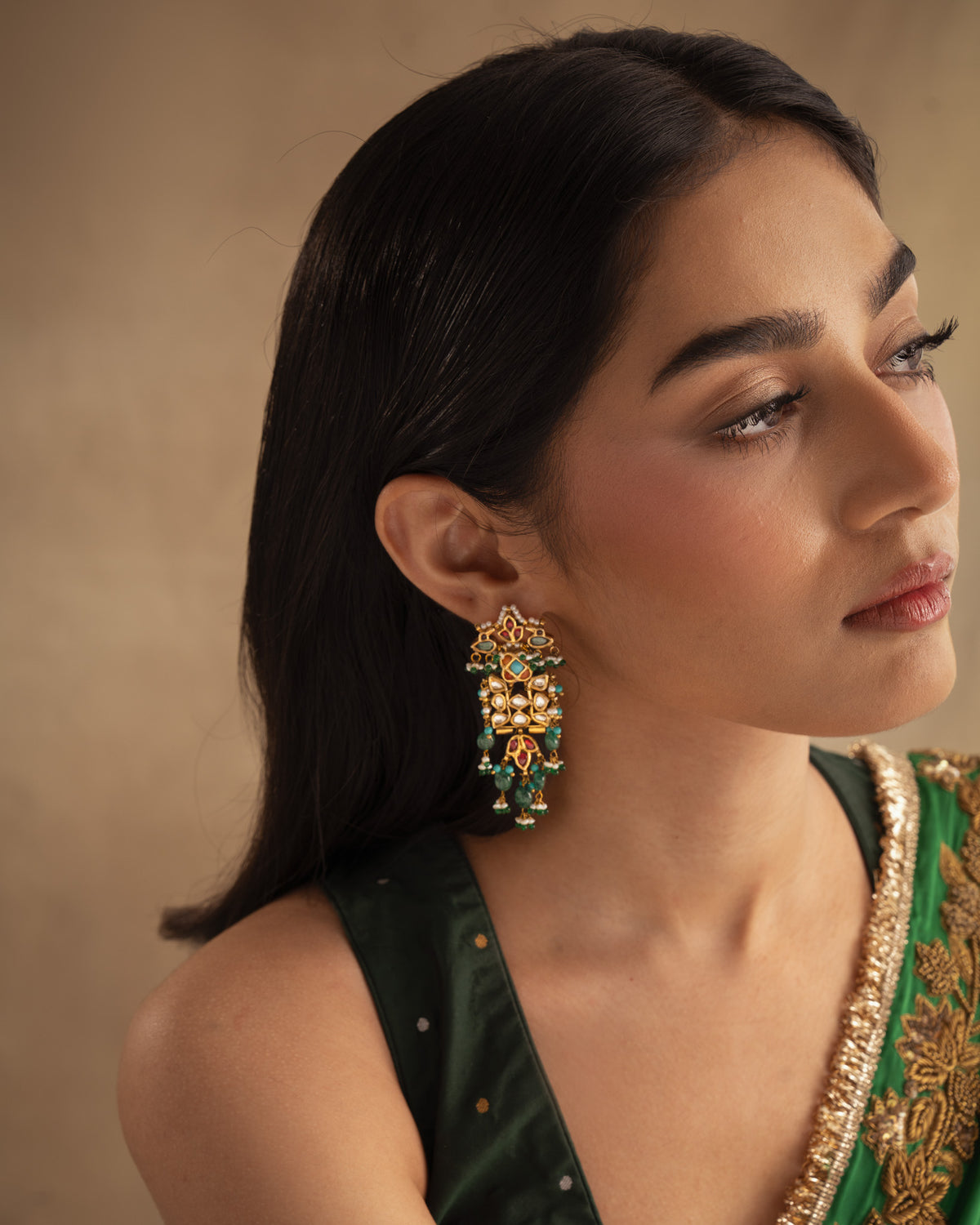 925 Magar Firoze Earrings